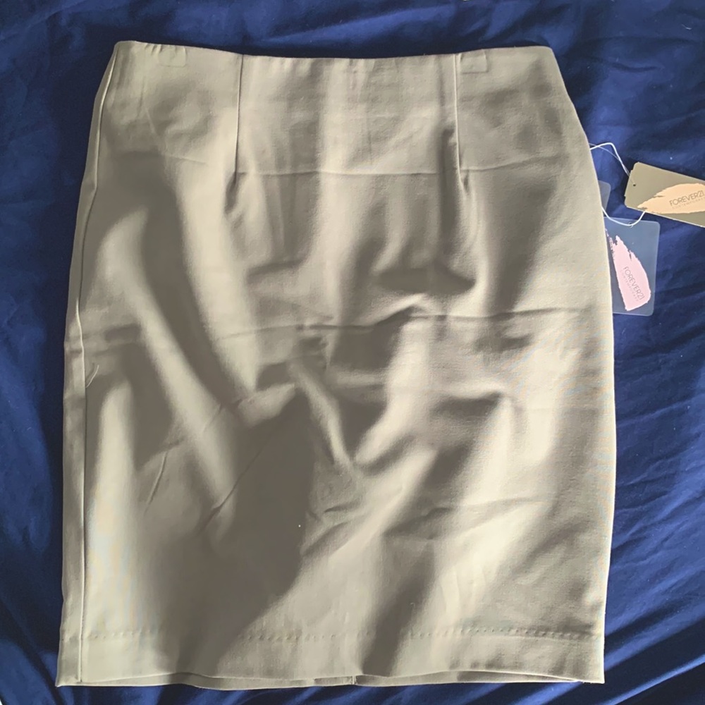 Knee length skirt
